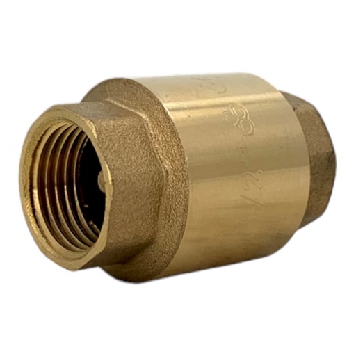 [A0100000025] VALVULA CHECK 1/2" BRONCE VERTICAL