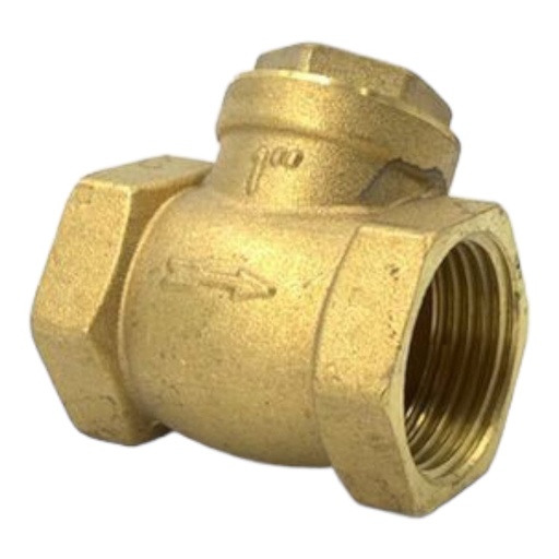 [A0300000048] VALVULA CHECK BRONCE 1/2" T/COMPUERTA