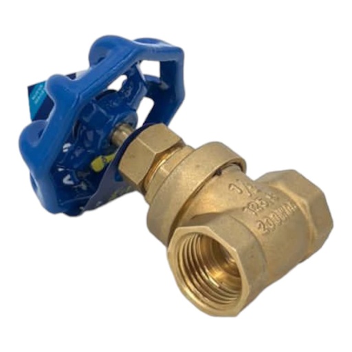 [A0300000462] VALVULA DE COMPUERTA 1/2" BRONCE