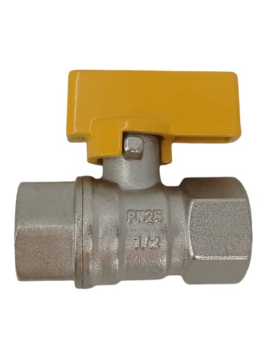 [F0100000352] VALVULA DE GAS BOLA HEMBRA 1/2"