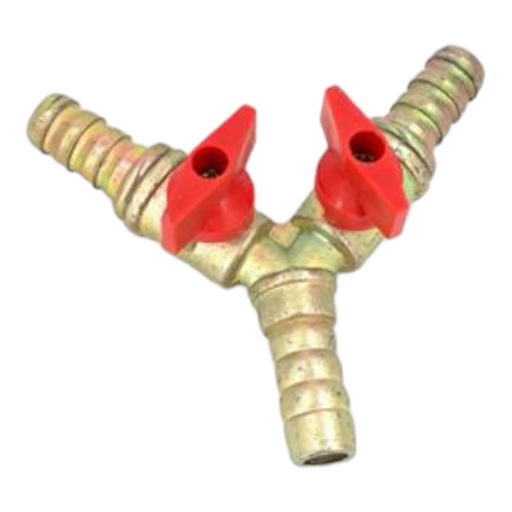 [A0300000052] YEE BRONCE 3/8" C/VALVULA