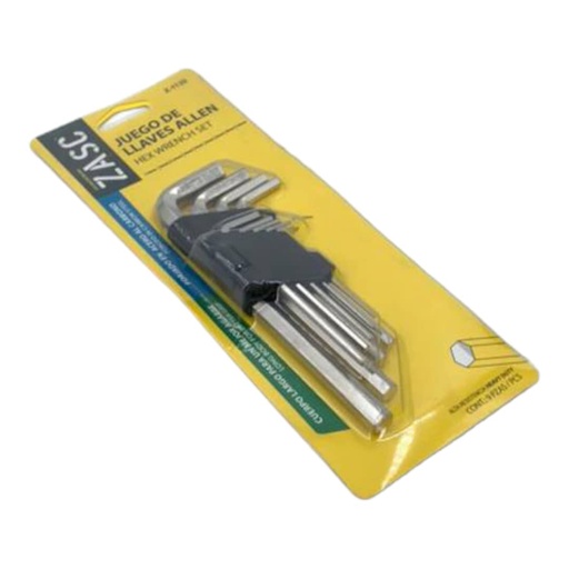 [F0100000398] JUEGO DE LLAVES ALLEN LARGAS x 9Pzs (1.5-10mm)