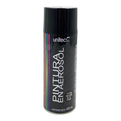 [L0400000071] SPRAY NEGRO ALTA TEMPERATURA 400ml