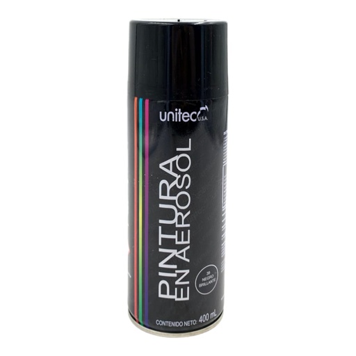 [L0400000074] SPRAY NEGRO BRILLANTE 400ml