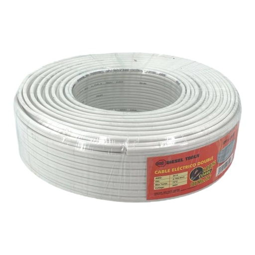 [J0500000211] CABLE SPT 2X14 100Mts 100% COBRE