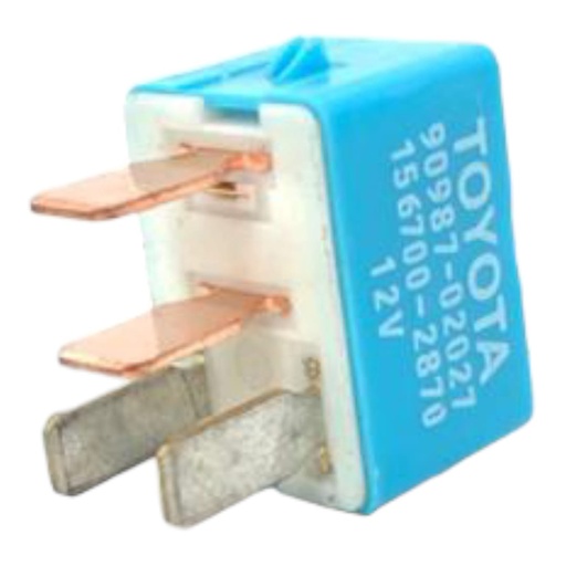 [J0500000219] RELE 12V 4P AZUL TOYOTA IMP