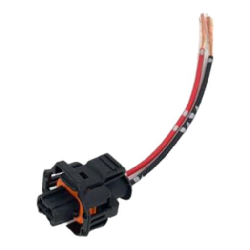 [J0500000223] CONECTOR GENERAL BOSCH NARANJA 2PINES MACHO