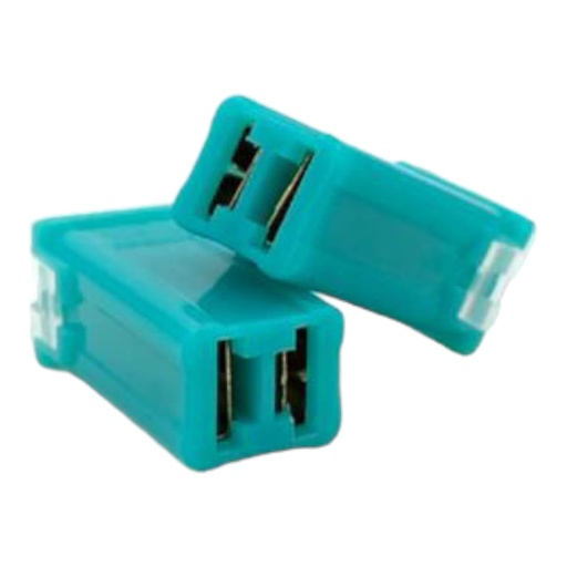 [J0500000224] FUSIBLE TIPO JAPONES PEQUEÑO 20AMP AZUL CELESTE IMP