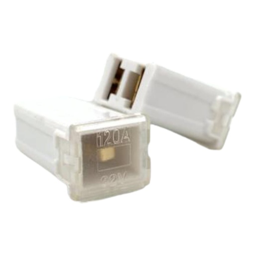 [J0500000233] FUSIBLE TIPO JAPONES PEQUEÑO 120AMP BLANCO IMP