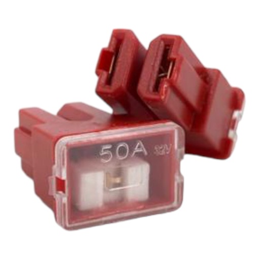 [J0500000237] FUSIBLE TIPO JAPONES TIPO H 50AMP ROJO
