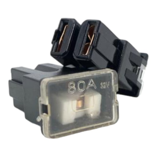 [J0500000240] FUSIBLE TIPO JAPONES TIPO H 80AMP NEGRO