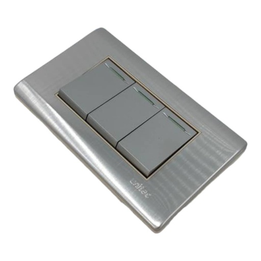 [J0600000132] APAGADOR TRIPLE ACERO INOXIDABLE