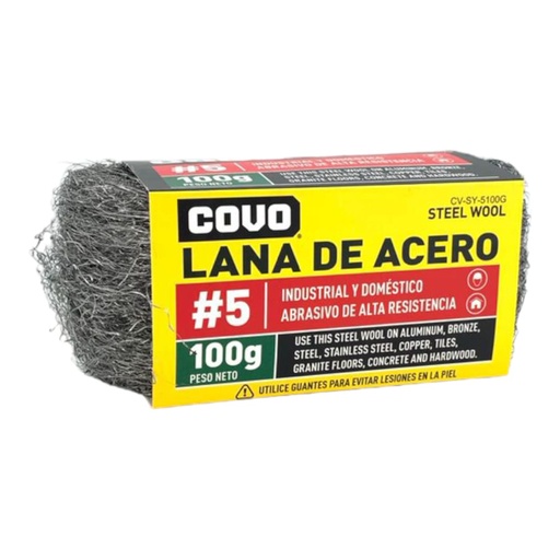 [F0300000242] LANA DE ACERO #5 100g