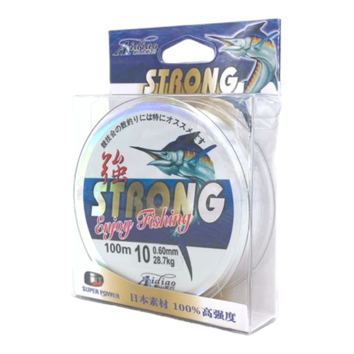 [E0300000125] NYLON TRANSPARENTE 0,60mm x 100Mts