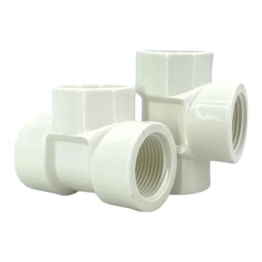[A0300000509] TEE PVC 1" C/ROSCA