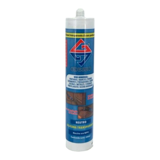 [L0100000120] SILICON TRANSPARENTE 300ml