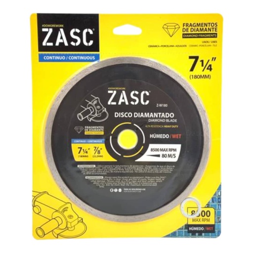 [F0100000431] DISCO DIAMANTE 7-1/4" LISO