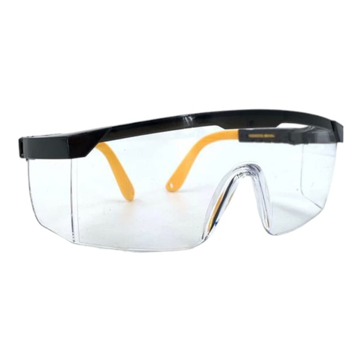 [F0200000076] LENTE DE SEGURIDAD TRANSPARENTE C/BORDE NEGRO