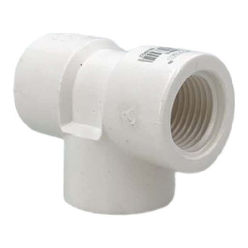 [A0300000527] TEE PVC ROSCADO 1/2"