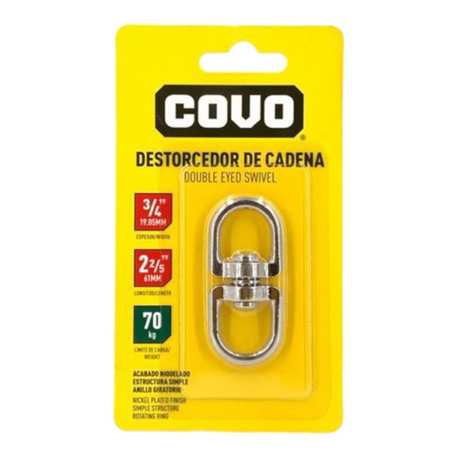 [F0100000473] DESTORCEDOR DE CADENA 3/4" x 2- 2/5"
