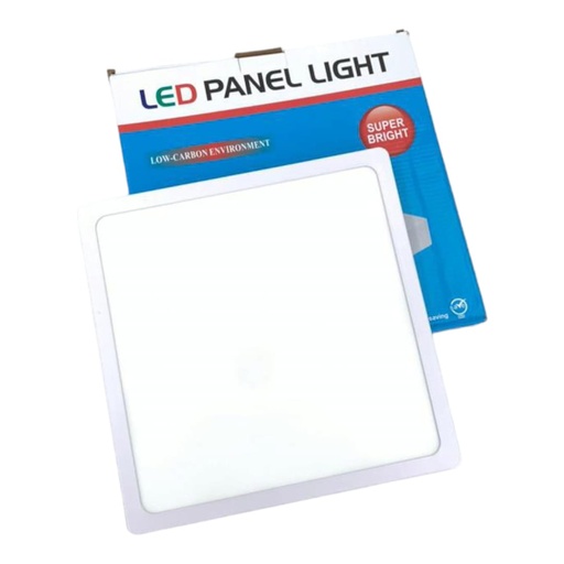 [J0400000080] LAMPARA 24W LED CUADRADA SUPERFICIAL BLANCO