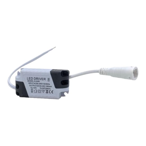 [J0400000081] DRIVER PARA LAMPARA LED 8-24W