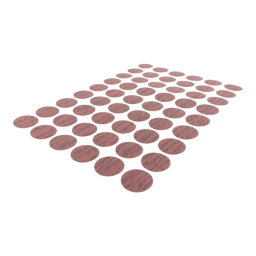 [E0800000078] ETIQUETA TAPA TORNILLOS PARA FORMICA #6 54 STICKES x HOJA IMP