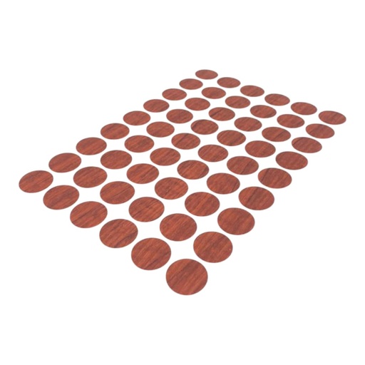 [E0800000079] ETIQUETA TAPA TORNILLOS PARA FORMICA #7 54 STICKES x HOJA IMP