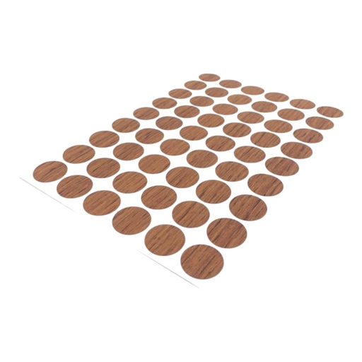 [E0800000083] ETIQUETA TAPA TORNILLOS PARA FORMICA #11 54 STICKES x HOJA