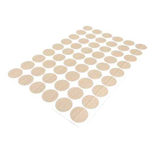 [E0800000085] ETIQUETA TAPA TORNILLOS PARA FORMICA #14 54 STICKES x HOJA IMP
