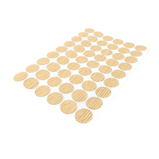 [E0800000087] ETIQUETA TAPA TORNILLOS PARA FORMICA #16 54 STICKES x HOJA IMP