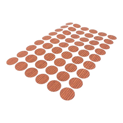 [E0800000088] ETIQUETA TAPA TORNILLOS PARA FORMICA #18 54 STICKES x HOJA IMP