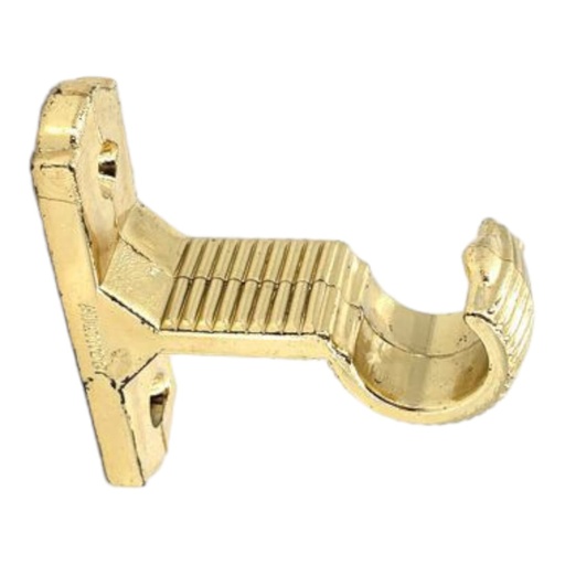 [E0600000177] SOPORTE CORTINERO 3/4" COLOR DORADO x UNIDAD