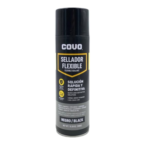 [L0200000011] SELLADOR FLEXIBLE IMPERMEABILIZANTE NEGRO 450ML