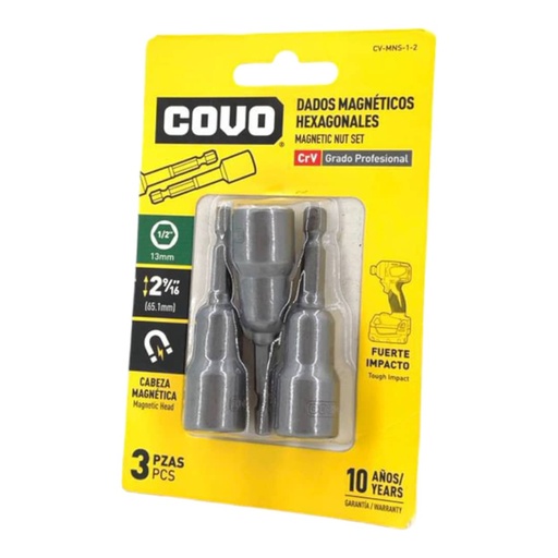 [F0100000490] JUEGO DADO PARA TORNILLO AUTOTALADRANTE x 1/2"
