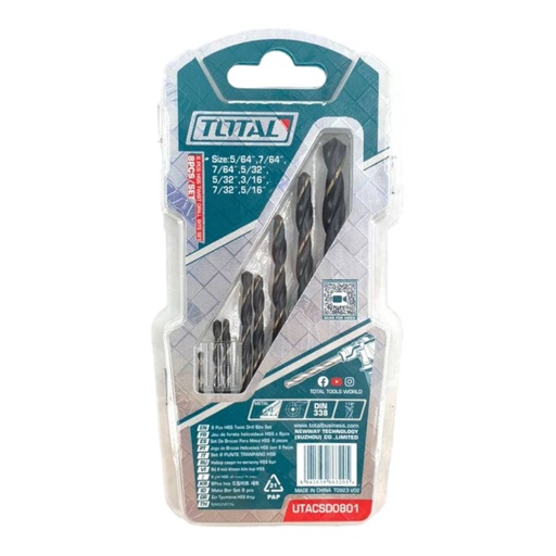 [F0100000493] JUEGO DE MECHAS 8Pzs P/TALADRO