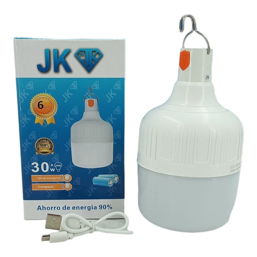 [J0400000088] BOMBILLO RECARGABLE 30W