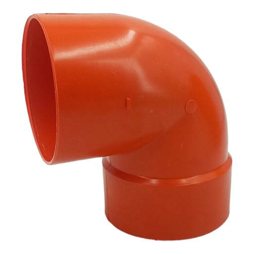 [A0400000062] CODO A.S 4" X 90 (NARANJA)
