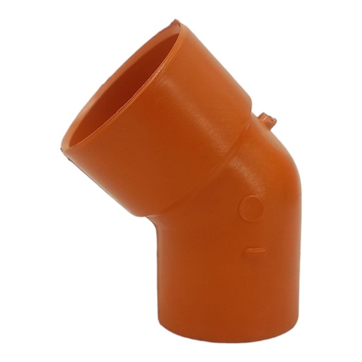 [A0400000063] CODO A.S 2" X 45 (NARANJA)