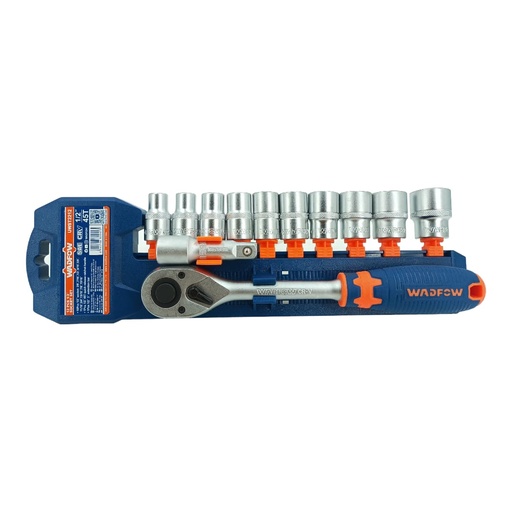 [F0300000311] JUEGO RATCHET 1/2" 12Pzs