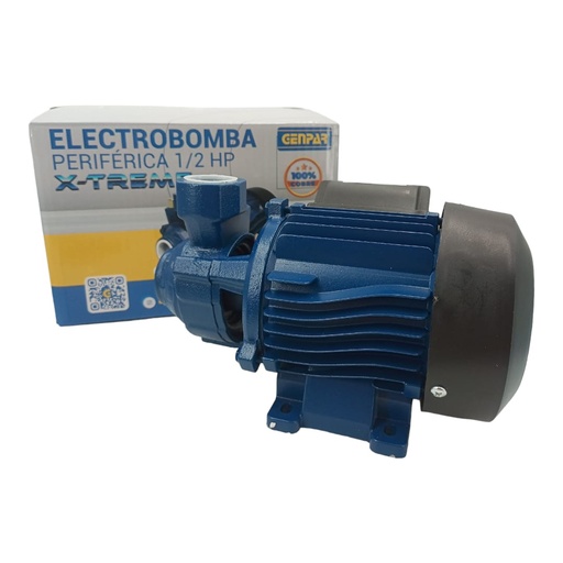 [G0700000010] BOMBA PERIFERICA 1/2HP 110V 100% COBRE