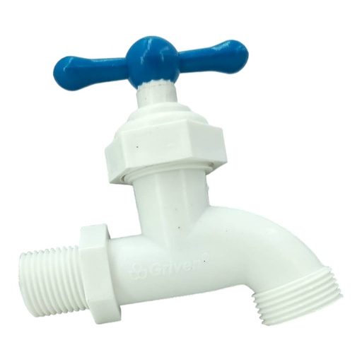 [A0500000034] LLAVE DE JARDIN 1/2" PLASTICO