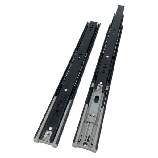 [E0700000023] CORREDERA TELESCOPICA C/FRENO NEGRA 12 (290mm) PAR IMP