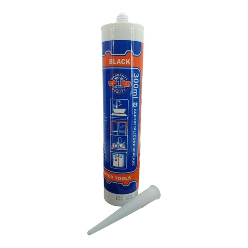[L0100000156] SILICON ACRILICO NEGRO 300ml