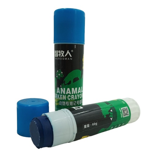 [G0500000029] CRAYON PARA MARCAR GANADO 60g AZUL