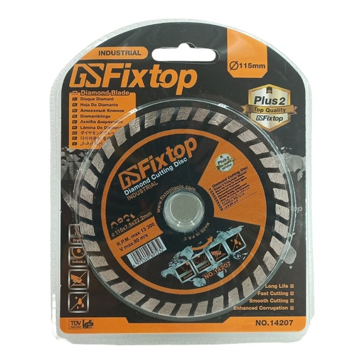 [F0100000523] DISCO DIAMANTE 4-1/2" TURBO