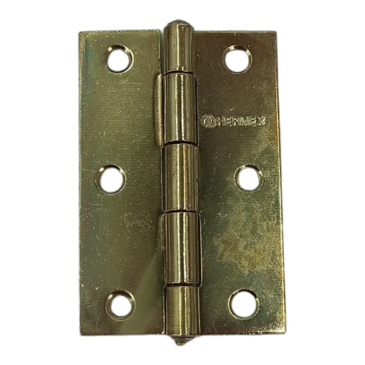 [E0800000093] BISAGRA PARA MADERA 3" X 1" DORADA