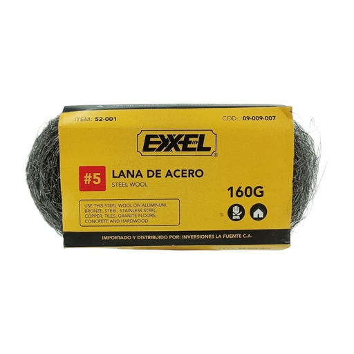 [F0300000337] LANA DE ACERO #5 160g