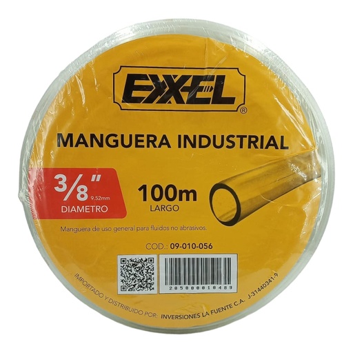 [A0300000594] MANGUERA CRISTAL 3/8" x 100Mts