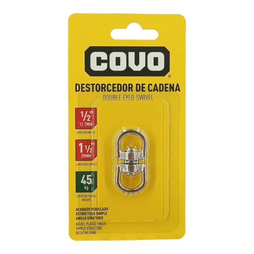 [F0100000533] DESTORCEDOR DE CADENA 1/2" x 1-1/2"